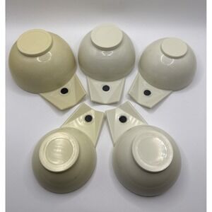 Vintage Crown Corning Beige  Magnetic Measuring Cup Set of 5
